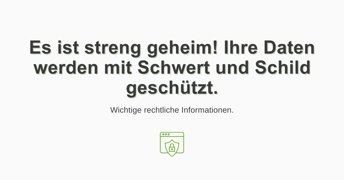 Privatsphäre und Datenschutz