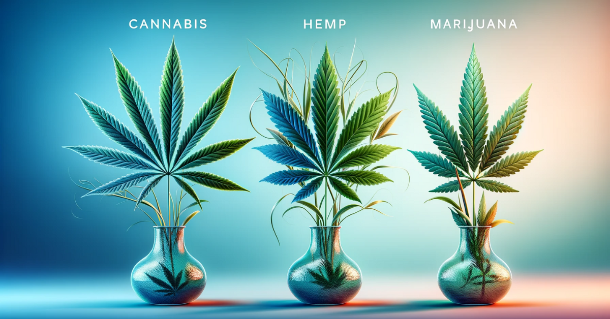 Cannabis-Leaf vs. Hemp-Leaf vs. Marijuana-Leaf